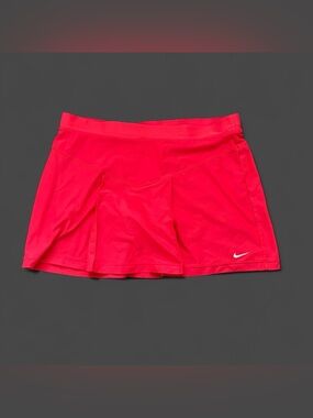 Nike hot pink tennis skirt with built in shorts Size S #tennis #athleticwear